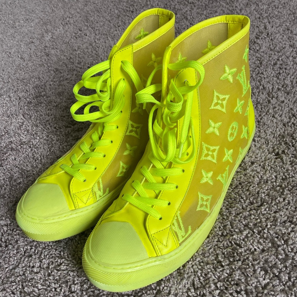 Mens Louis Vuitton Luxembourg Transparent Sneaker